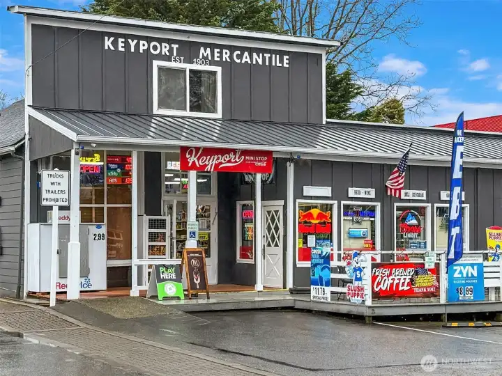 The Keyport Mercantile is open for all your basic necessities.