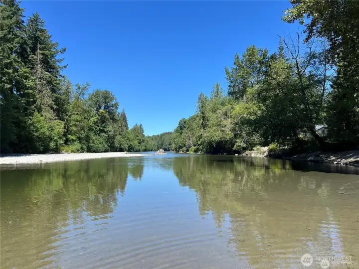 Swimming hole Stillaguamish River