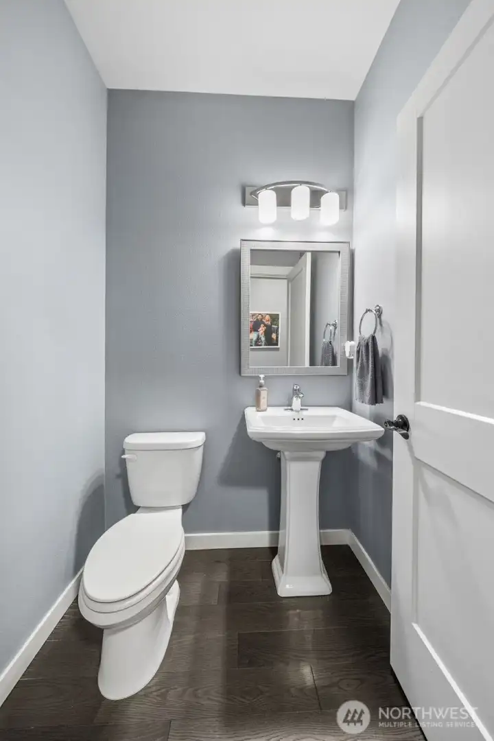 Main floor powder room Main floor powder room