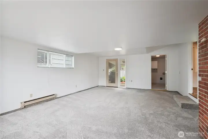 Family Room & Door to Patio