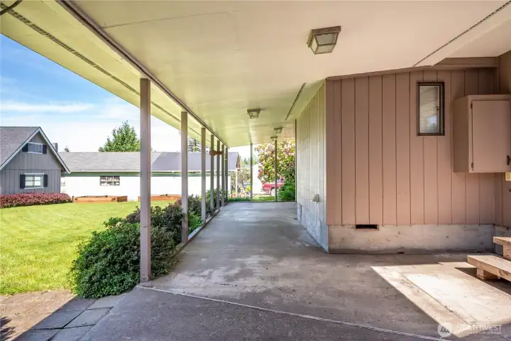 Large Covered Patio