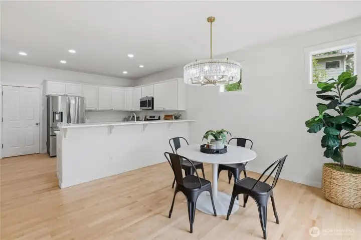 Kitchen with breakfast nook Kitchen with breakfast nook
