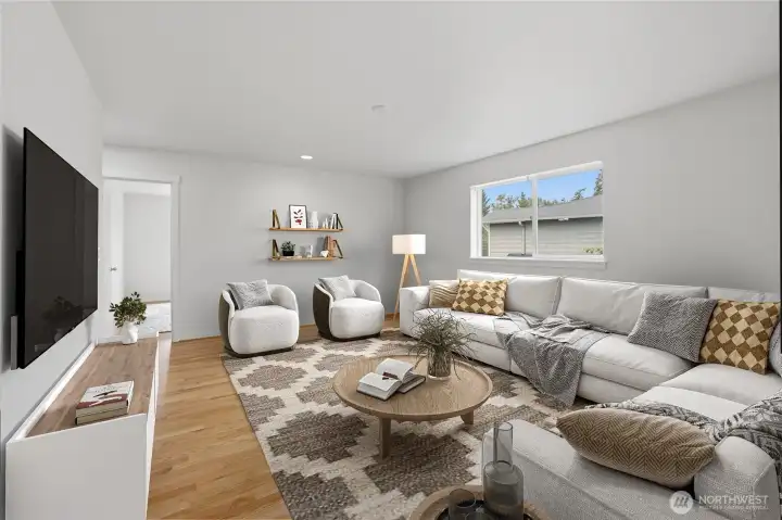 Bonus room - upper level (virtually staged) Bonus room - upper level (virtually staged)