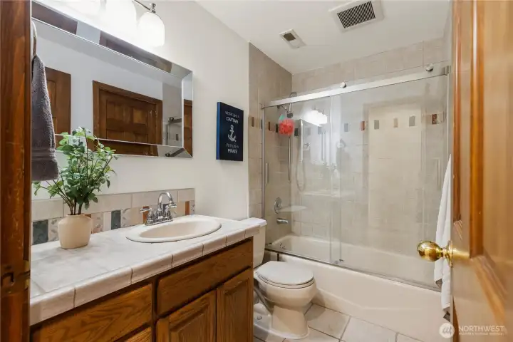 Full bathroom (lower level)