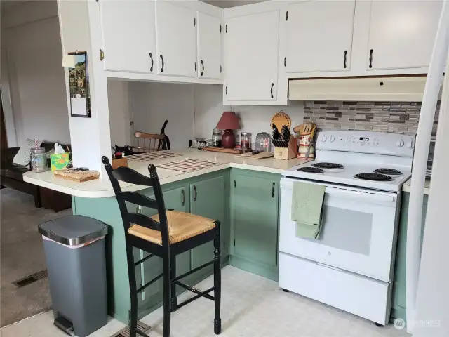 Different View of the Kitchen.