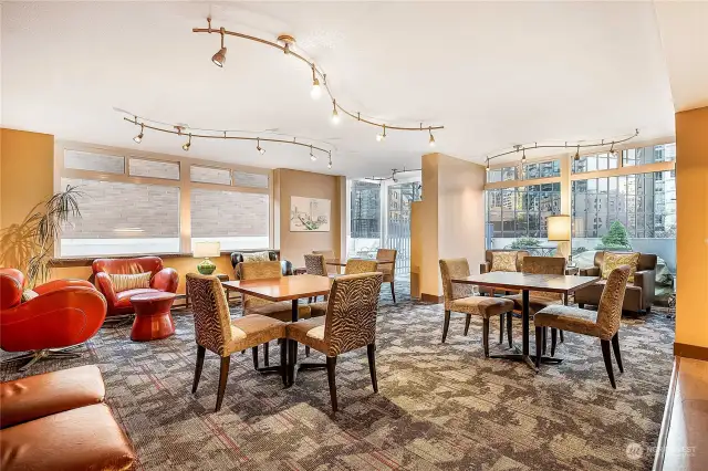 Community room on 4th floor