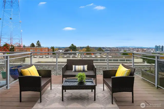 Private patio