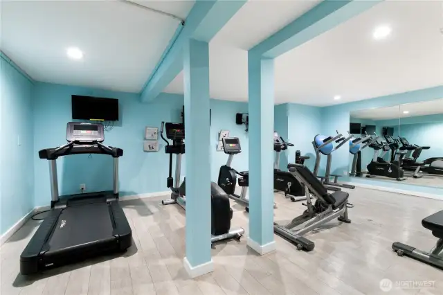 Gym - on the ground floor of Building B