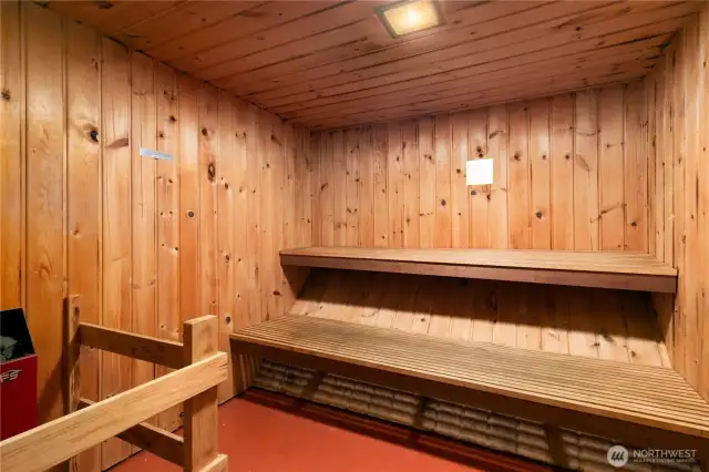 Sauna - Ground floor of Building B