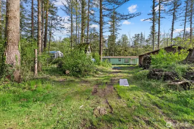View form street of the property