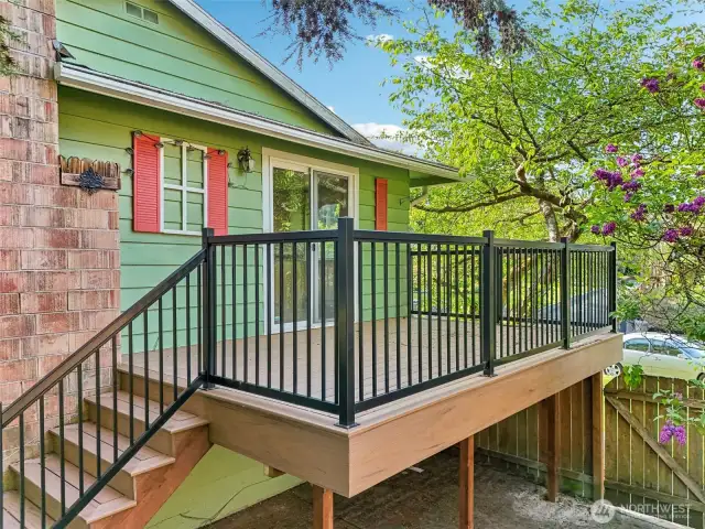 Composite deck w/rails brand new in 2025