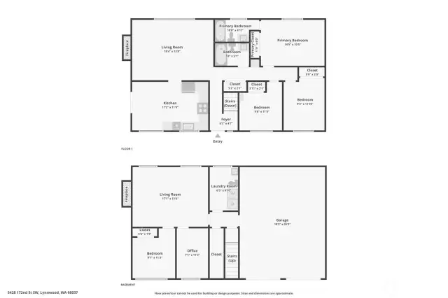 Combined Floor Plan Upper & Lower