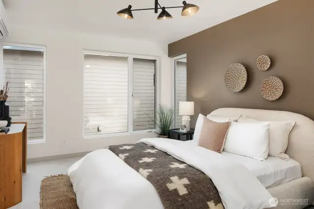 Primary Suite with Ensuite Bathroom and Spacious Walk-in Closet
