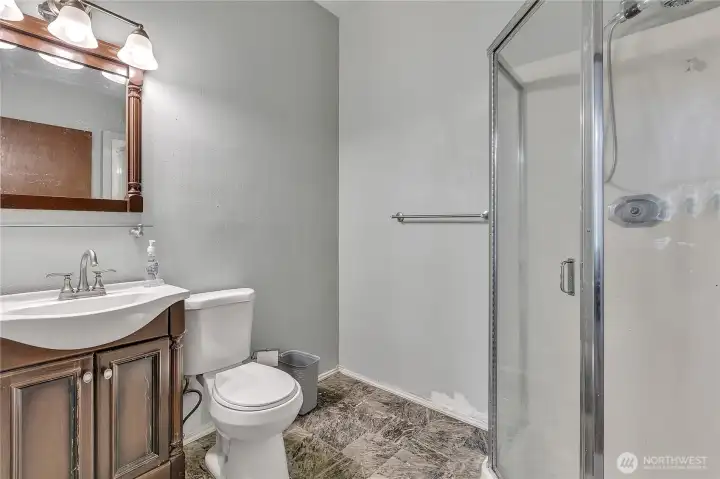 Basement bath
