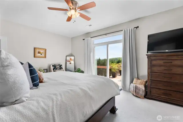 Primary Bedroom with views