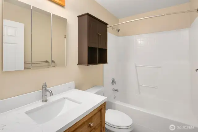 Hall bath