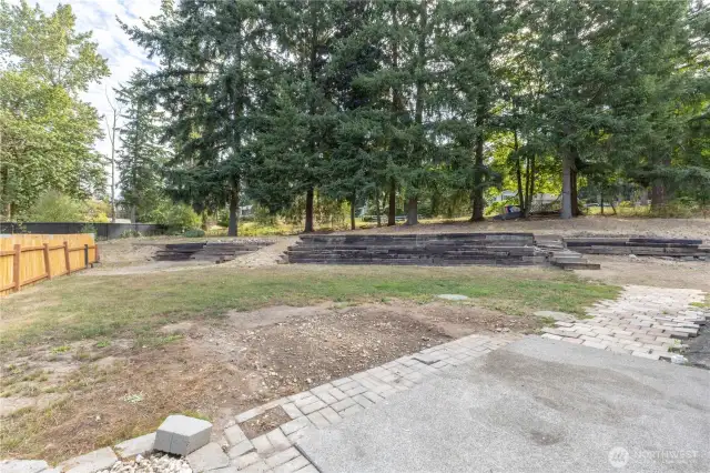 Large Patio area for Summer BBQ's