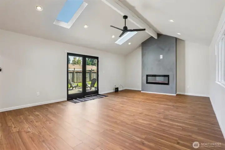 2nd living room/rec room.