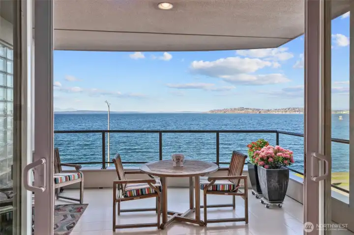 This condo boasts plenty of inviting gathering spaces, but wait until you see the view from the deck—you’ll fall in love!