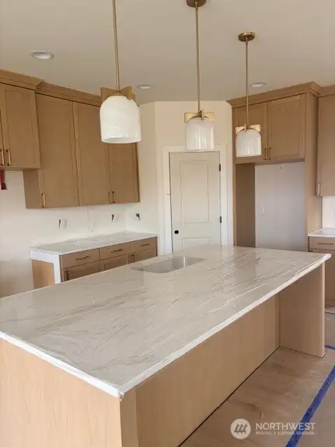 Beautiful cabinets and countertops