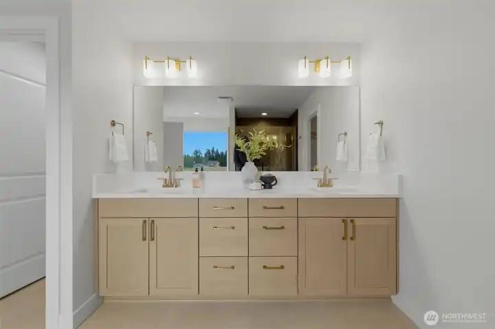 Primary bath - designer selections