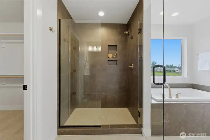 Primary bath - designer selections