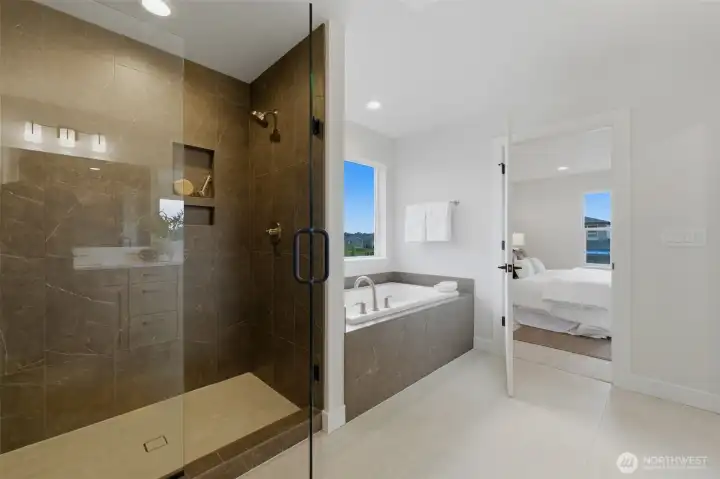 Primary bath - designer selections