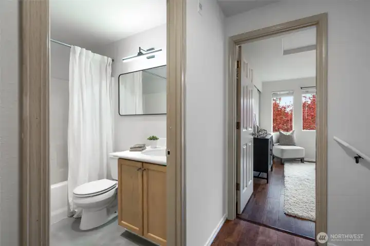 1st bathroom upstairs