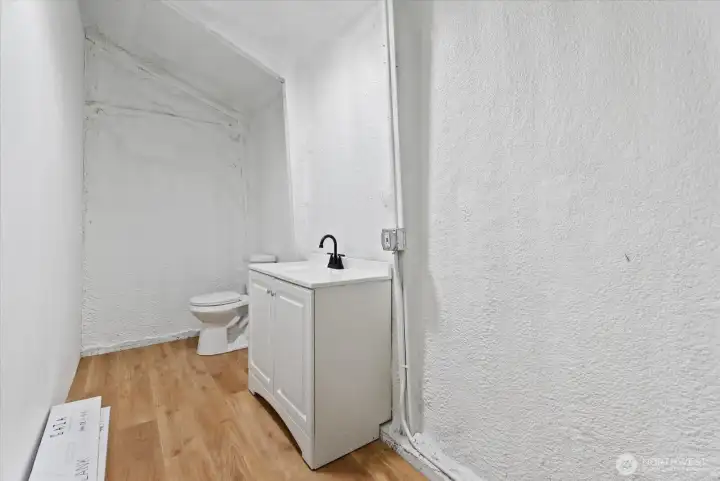 Bathroom available in the shop