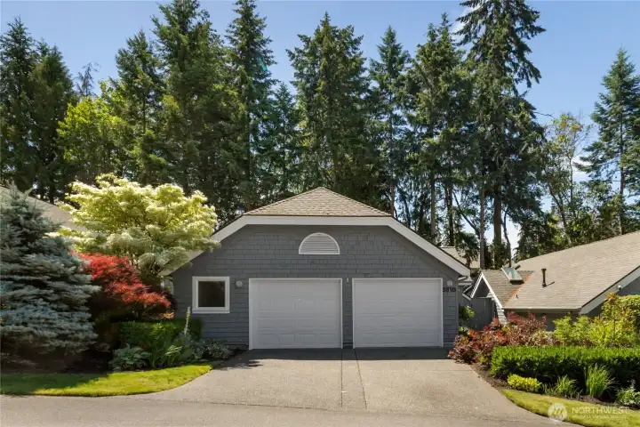 Attached double car garage. Attached double car garage.
