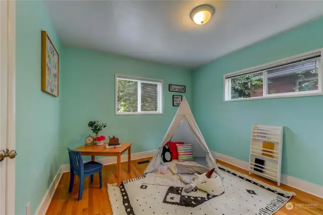 Second main level bedroom.