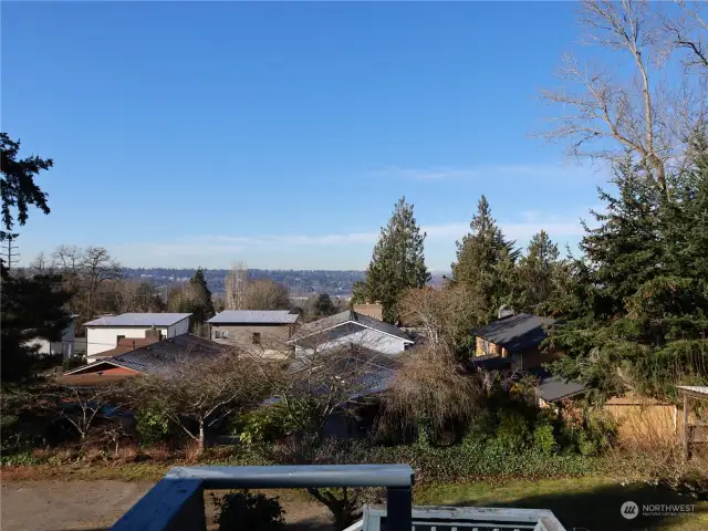 Territorial/mountain views from front deck