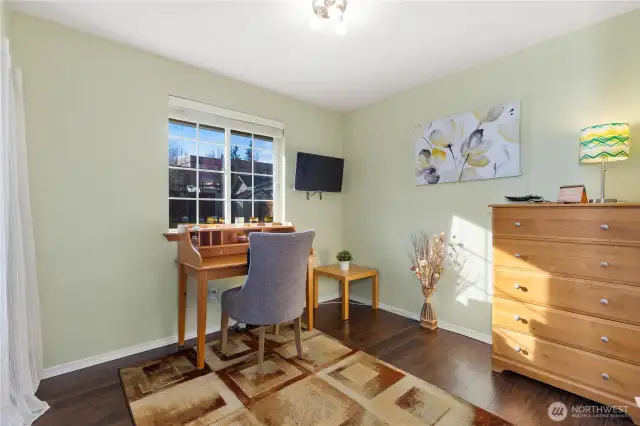 Good sized 3rd bedroom.