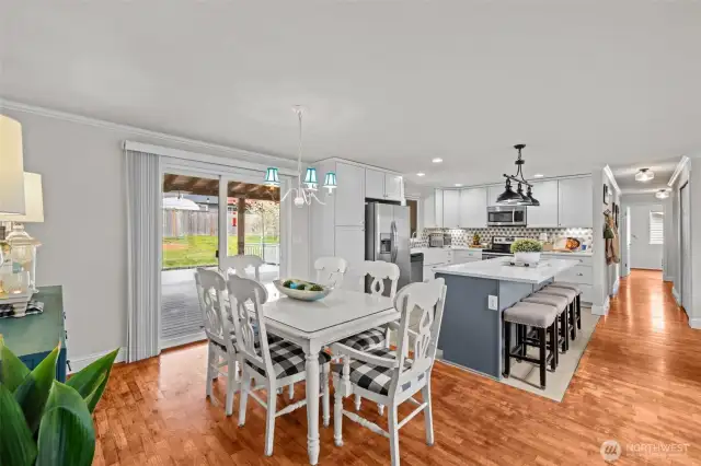 A functional floor plan that flows.