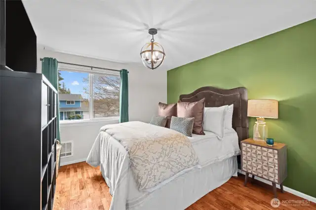 Upper level bedroom 4. Natural beauty and style.
