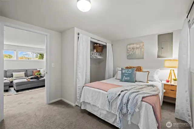 Lower level bedroom 6.