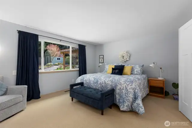 Lovely primary suite!