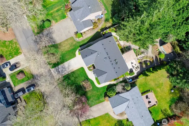 Aerial view of your new home!