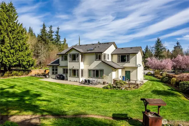 1-acre sized yard