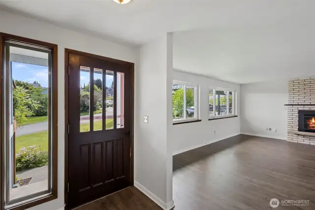 Front entry