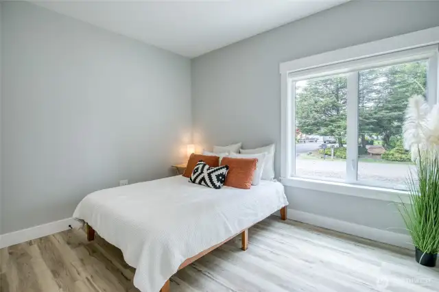 Bright, spacious secondary bedroom