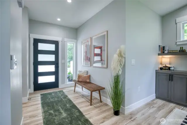 Inviting entry