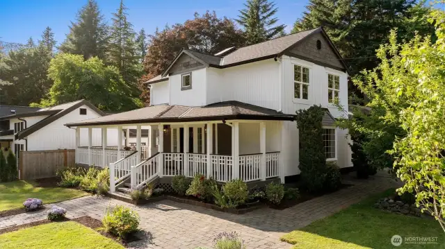 New exterior paint and fresh landscaping