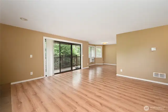 Open floorplan