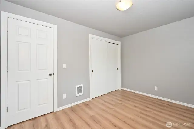 Ample second bedroom
