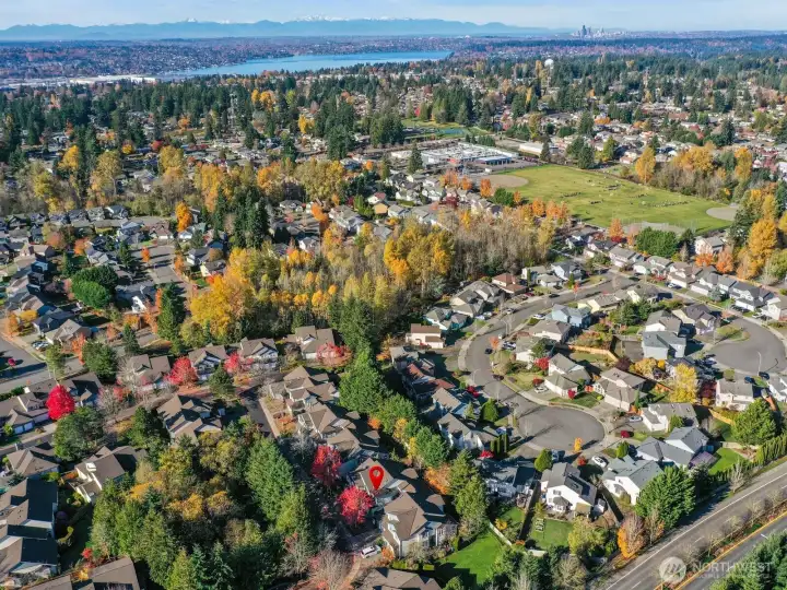 Easy access to nearby schools as well.