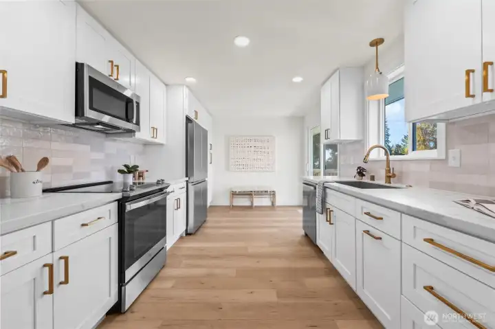 Kitchen on main floor