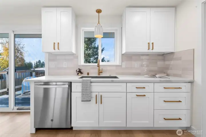 Kitchen on main floor