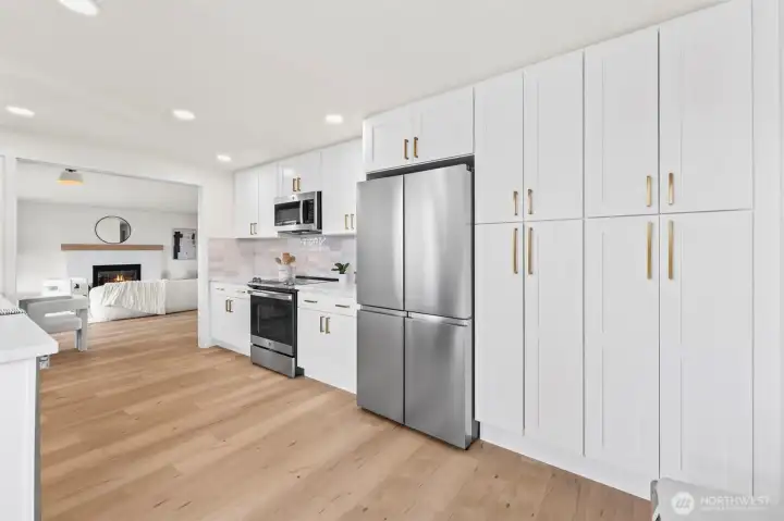 Kitchen on main floor