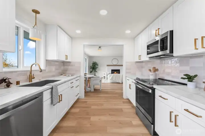 Kitchen on main floor